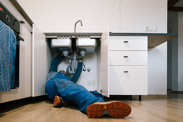 Professional Drain Cleaning technician working in Lick Creek, KY